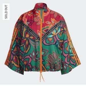 Adidas Women's Vibrant Floral Bomber Jacket